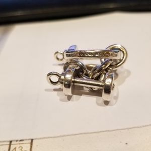 Tiffany & Co Sterling Silver Shackel Key Chain